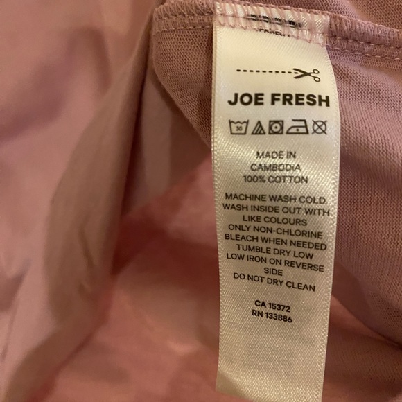 3/$12 Pink Long-Sleeve Pajama Shirt - Picture 7 of 9